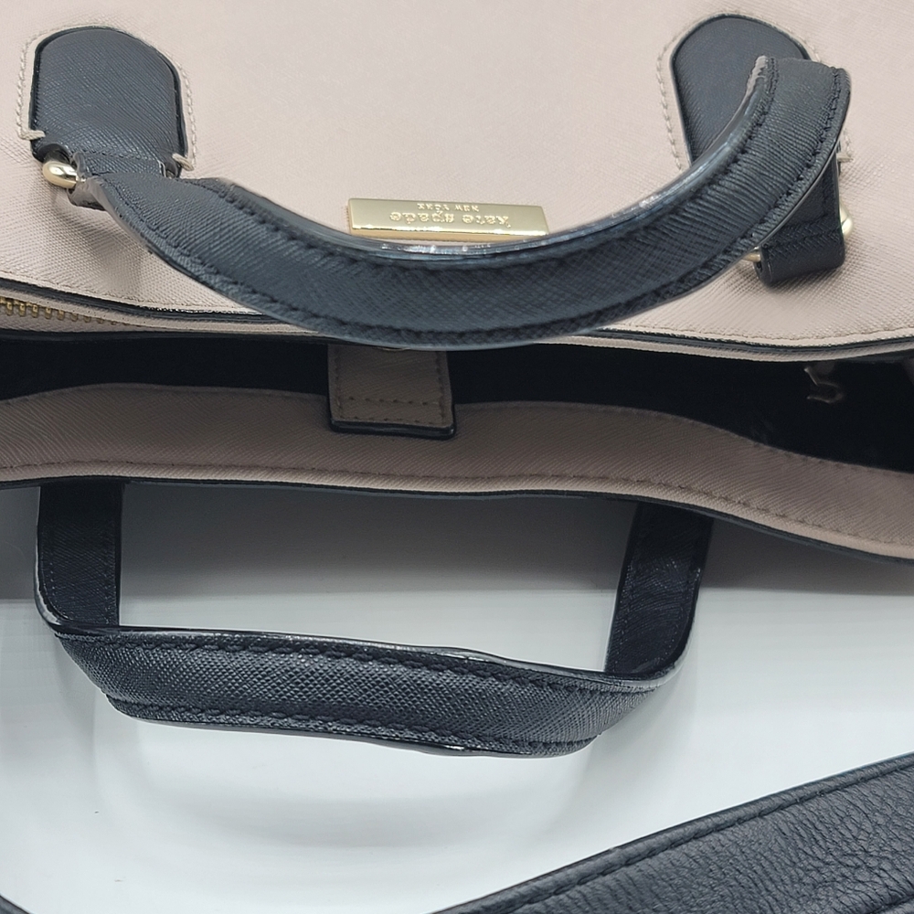 Kate Spade Laurel Way Evangelie, Two-tone Satchel Saffiano Leather - Picture 16 of 16